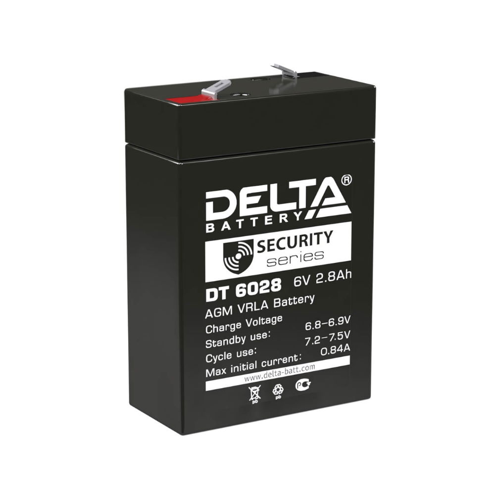 Аккумулятор Delta DT 6028 Аккумулятор Delta DT 6028
