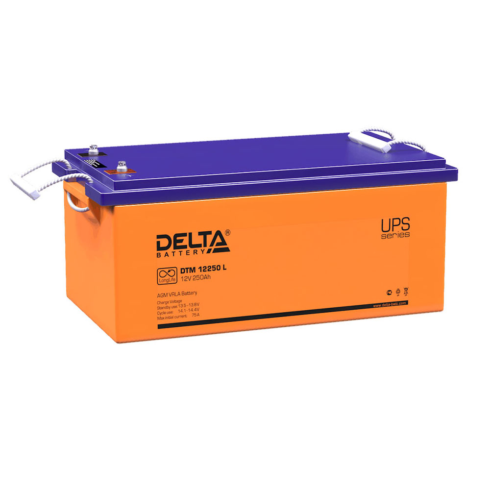 Аккумулятор Delta DTM 12250 L Аккумулятор Delta DTM 12250 L