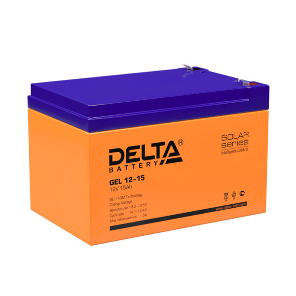 Аккумулятор Delta GEL 12-15