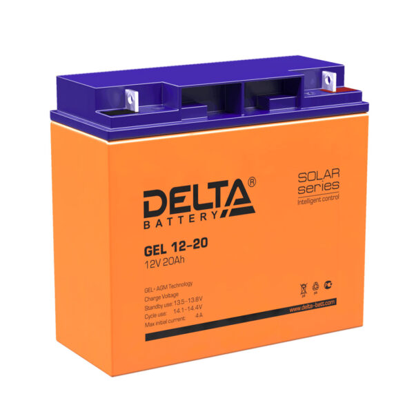 Аккумулятор Delta GEL 12-20