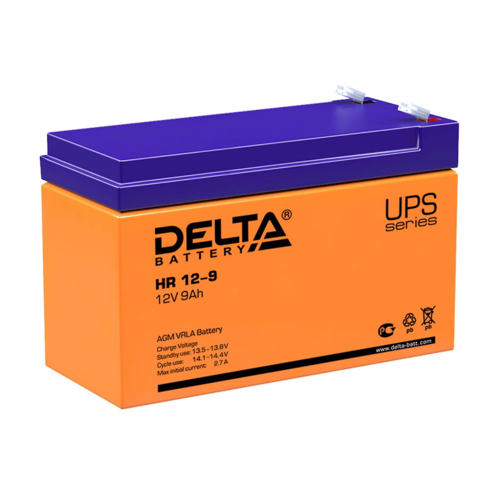 Аккумулятор Delta HR 12-9 Аккумулятор Delta HR 12-9