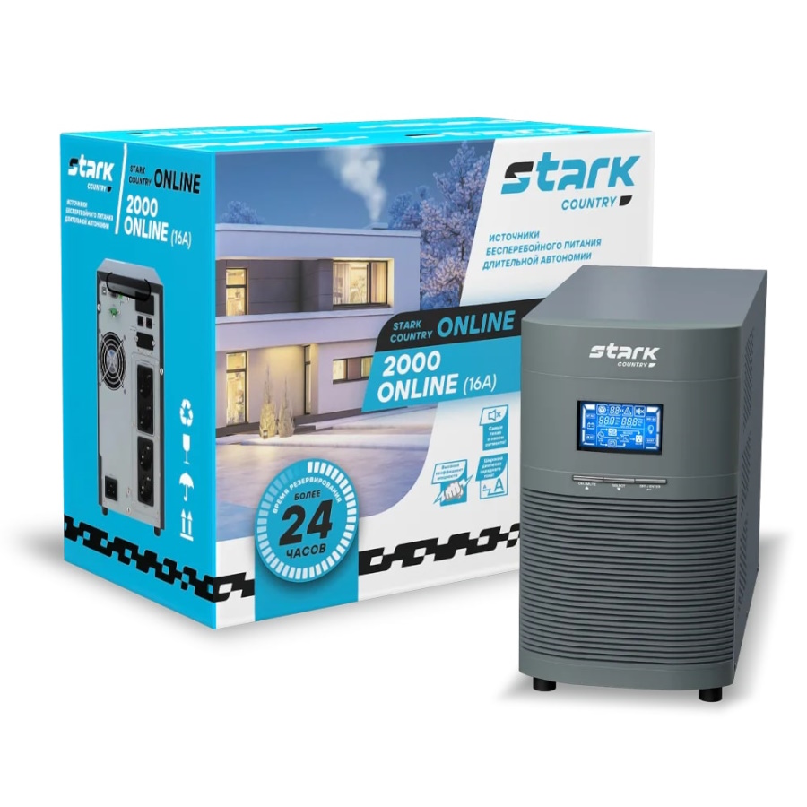 ИБП Stark Country 2000 OnLine (16A) ИБП Stark Country 2000 OnLine (16A)