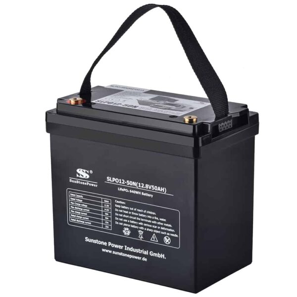 LiFePO4 аккумулятор SunStonePower SLPO12-50 (12В | 50Ач)