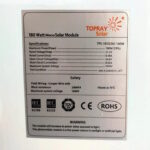 Солнечная панель TopRay Solar TPS-105S (36)-180Вт монокристалл