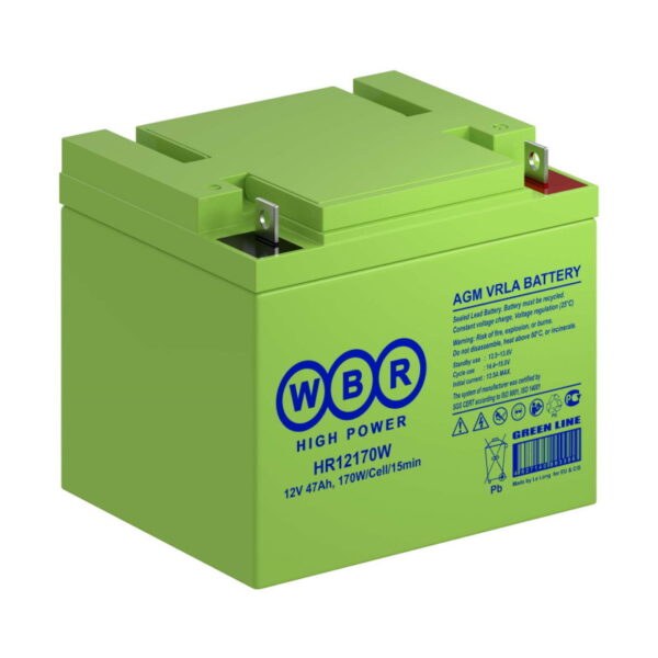 Аккумулятор WBR HR12170W (12В | 45Ач)